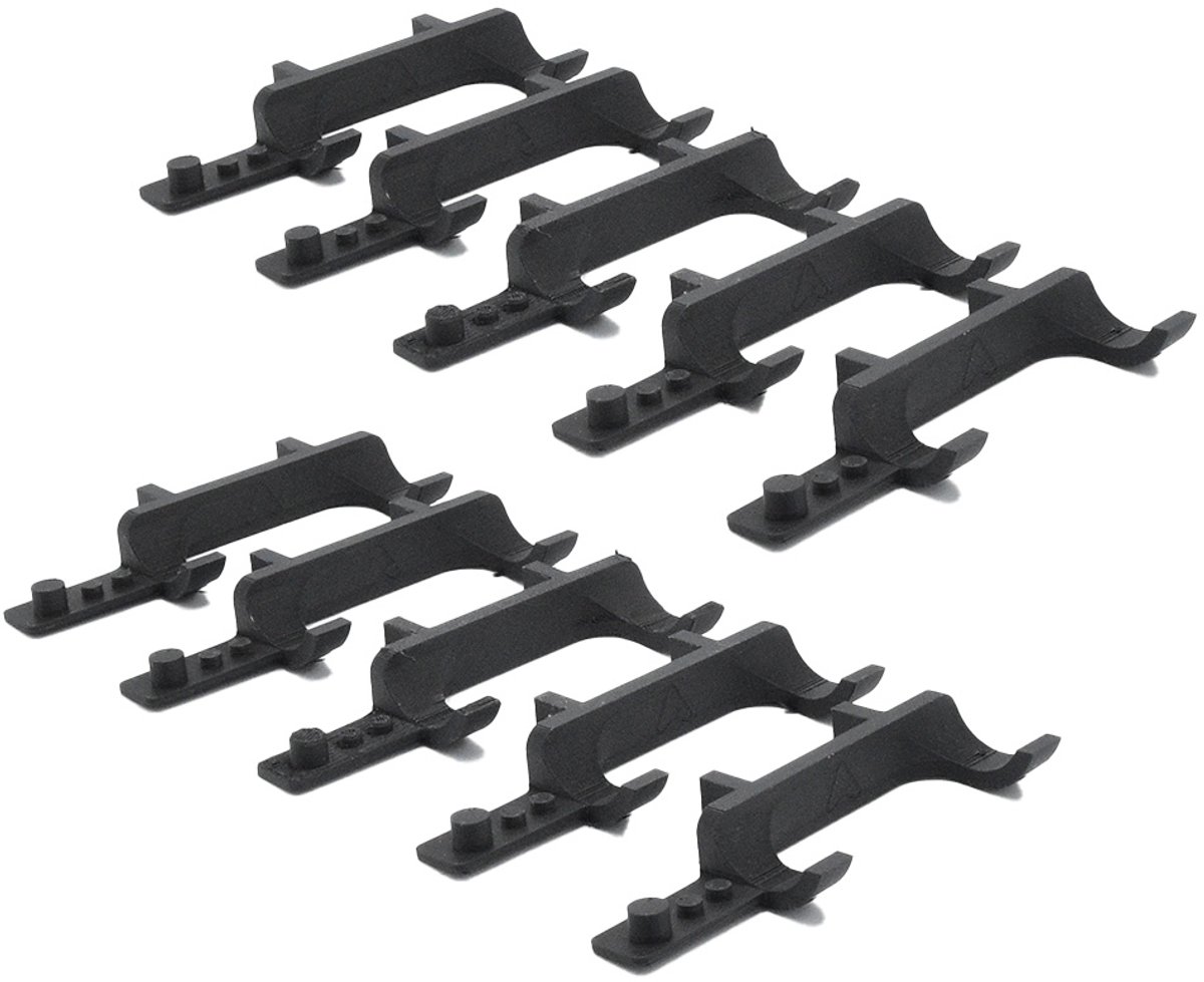 Set 10x IKEA Skadis Beugel voor LEGO® Speed Champions Autos | Voor F1 Autos met Helm en Rijder Bevestiging